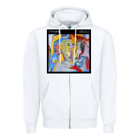 White Skinshape - Oracolo Zipper Hoodie - Craftify