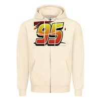 Sandshell No 95 McQueen Zipper Hoodie - Craftify