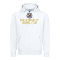 White department of veterans affairs Zipper Hoodie - Craftify