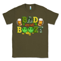 Army Green bad and boozy wıth beer and coins Classic Tee - Artiststas