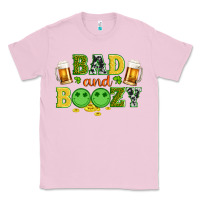 Bubblegum Pink bad and boozy wıth beer and coins Classic Tee - Artiststas