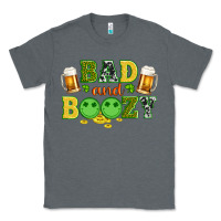 Charcoal Heather bad and boozy wıth beer and coins Classic Tee - Artiststas