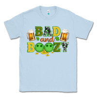 Dusty Blue bad and boozy wıth beer and coins Classic Tee - Artiststas