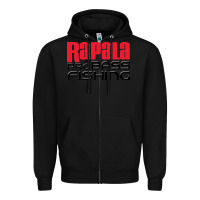 Black rapala 2 Zipper Hoodie - Craftify