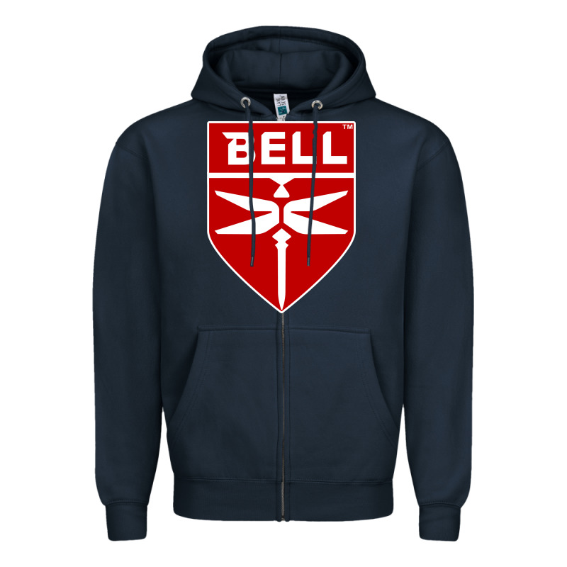 Bell Helicopter Textron Aerospace Zipper Hoodie by Craftify | Teevron