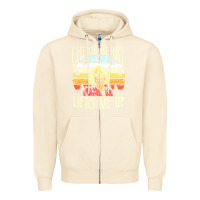 Sandshell cherie berry lifts me up Zipper Hoodie - Craftify