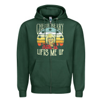 Sports Green cherie berry lifts me up Zipper Hoodie - Craftify