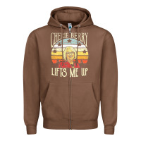 Chestnut cherie berry lifts me up Zipper Hoodie - Craftify