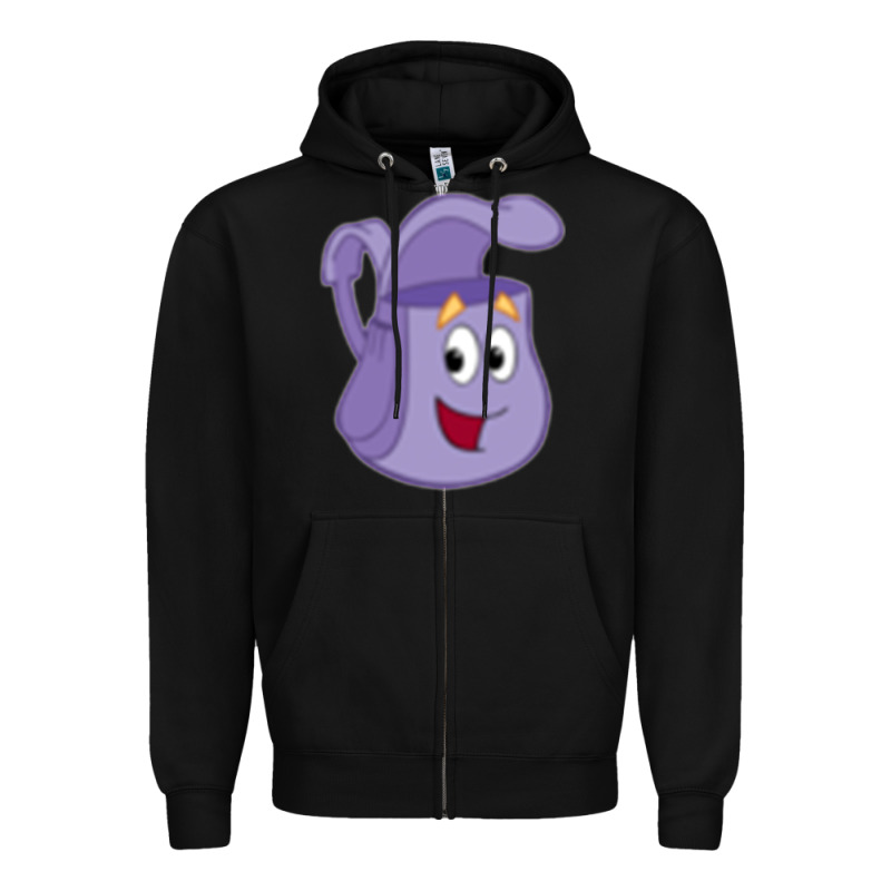 Dora The Backpack   1 Zipper Hoodie by Craftify | Teevron