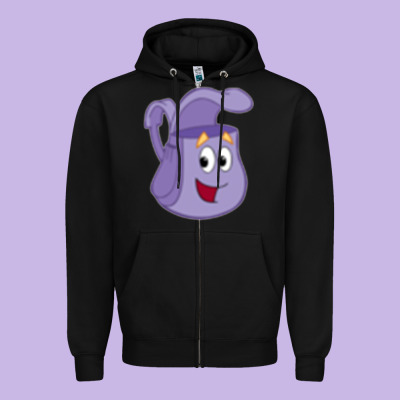 Dora The Backpack   1 Zipper Hoodie Designed By Craftify