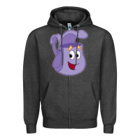 Charcoal Heather dora the backpack   1 Zipper Hoodie - Craftify