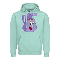 Seafoam dora the backpack   1 Zipper Hoodie - Craftify
