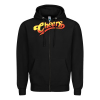 Black Cheers Tv Show Zipper Hoodie - Craftify