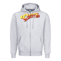 Heather Grey Cheers Tv Show Zipper Hoodie - Craftify