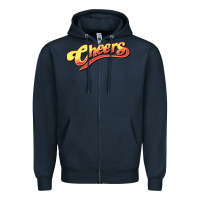 Navy Cheers Tv Show Zipper Hoodie - Craftify