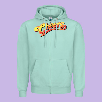 Cheers Tv Show Zipper Hoodie Designed By Craftify