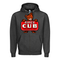 Charcoal Heather #piper aircraft corp Zipper Hoodie - Craftify