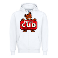 White #piper aircraft corp Zipper Hoodie - Craftify