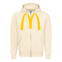 Sandshell mcd onald's golden arches Zipper Hoodie - Craftify