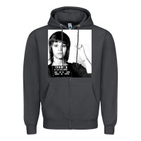 Smoke Jane Fonda Mugshot GIFT Zipper Hoodie - Craftify