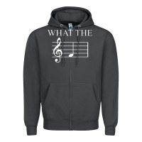Smoke what the f note key music humor gift Zipper Hoodie - Craftify