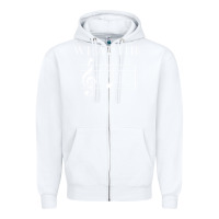 White what the f note key music humor gift Zipper Hoodie - Craftify