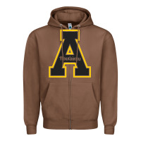 Chestnut appalachia state mountaineers Zipper Hoodie - Craftify
