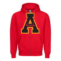Red appalachia state mountaineers Zipper Hoodie - Craftify