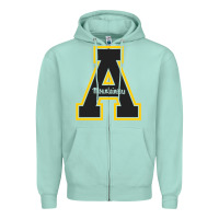Seafoam appalachia state mountaineers Zipper Hoodie - Craftify