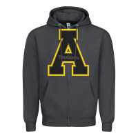 Smoke appalachia state mountaineers Zipper Hoodie - Craftify