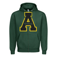 Sports Green appalachia state mountaineers Zipper Hoodie - Craftify