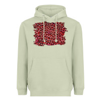 Matcha pink leopard background Heavyweight Hoodie - RanaPortraitStore