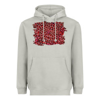 Moon Dust pink leopard background Heavyweight Hoodie - RanaPortraitStore