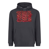 Smoke pink leopard background Heavyweight Hoodie - RanaPortraitStore