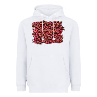 White pink leopard background Heavyweight Hoodie - RanaPortraitStore