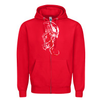 Red venom the movie Zipper Hoodie - Craftify