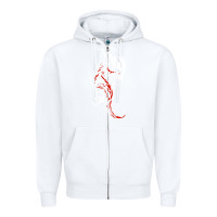 White venom the movie Zipper Hoodie - Craftify