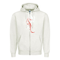 Oatmeal Heather venom the movie Zipper Hoodie - Craftify