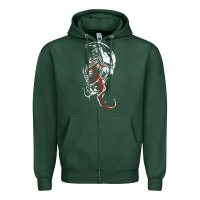 Sports Green venom the movie Zipper Hoodie - Craftify