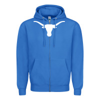 True Royal texas longhorns merch Zipper Hoodie - Craftify