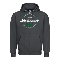Smoke womens redwood national park california gifts souvenir ca v neck t shi Zipper Hoodie - Craftify