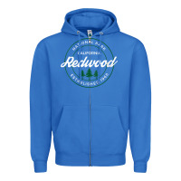 True Royal womens redwood national park california gifts souvenir ca v neck t shi Zipper Hoodie - Craftify