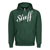 Sports Green stuff Zipper Hoodie - Craftify