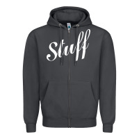 Stuff Zipper Hoodie | Teevron