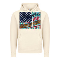 Vintage Artic American Flag Mouse Pad Vintage Hoodie - CowhideDigitalArt