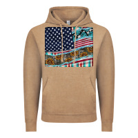 Vintage Coffee American Flag Mouse Pad Vintage Hoodie - CowhideDigitalArt