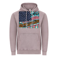 Vintage Zinc American Flag Mouse Pad Vintage Hoodie - CowhideDigitalArt