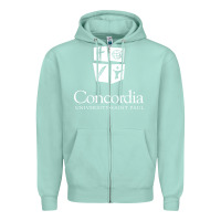 Seafoam Concordia University, St. Paul, apparel Zipper Hoodie - Craftify