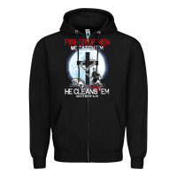 Black fisher of men we catch  em he cleans  em matthew 4 19 Zipper Hoodie - Craftify