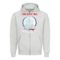 Dove Grey fisher of men we catch  em he cleans  em matthew 4 19 Zipper Hoodie - Craftify
